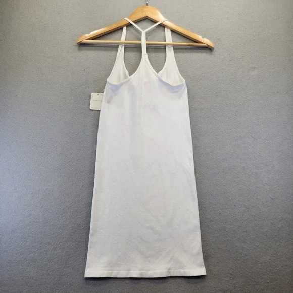 Free People Intimately Ribbed Tank Top White Seamless Racerback XS/S New - Picture 4 of 9